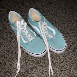 Light blue vans